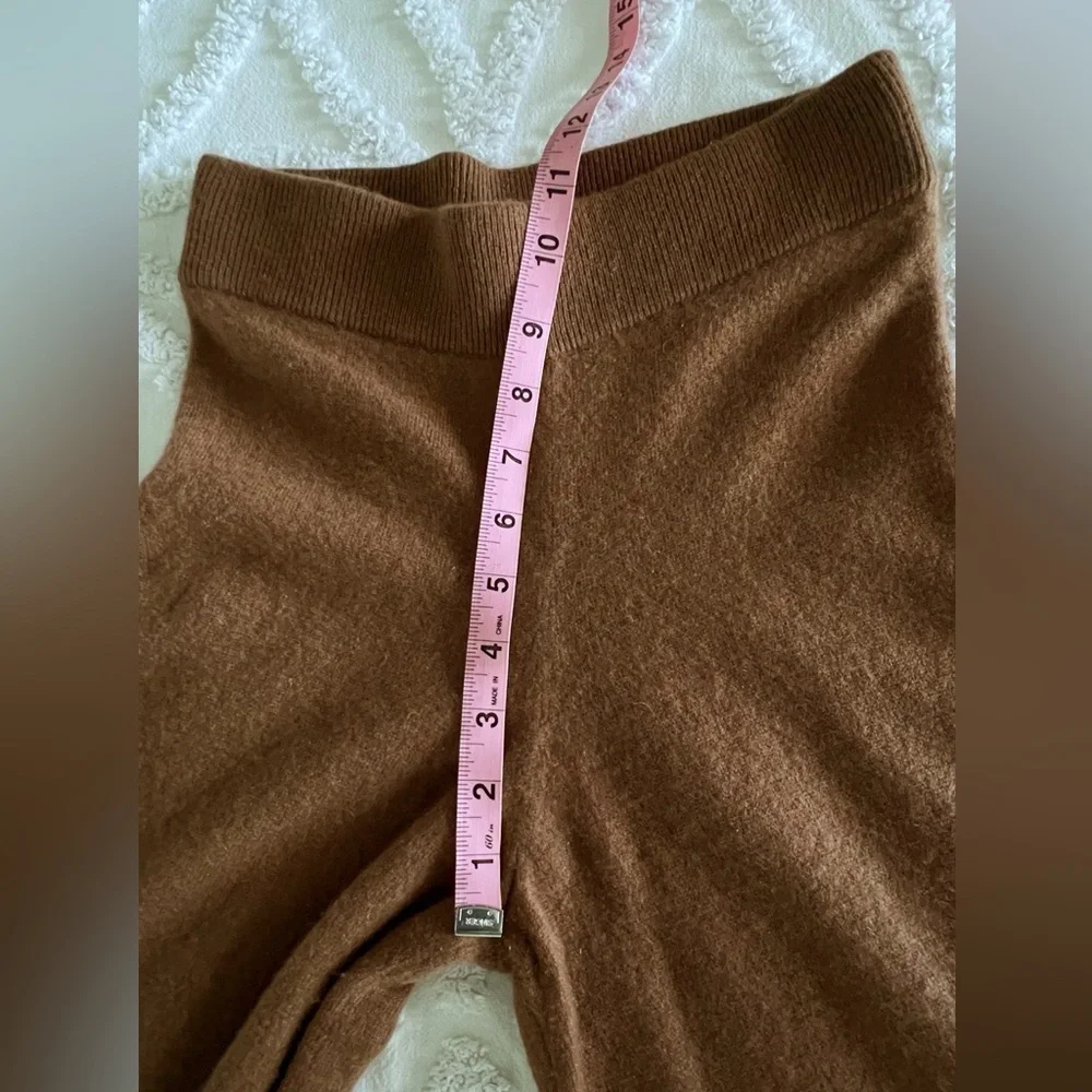 H&M Premium Selection XS Wide-leg High Waist Loose Fit Cashmere Pants Size 0 - Picture 9 of 10